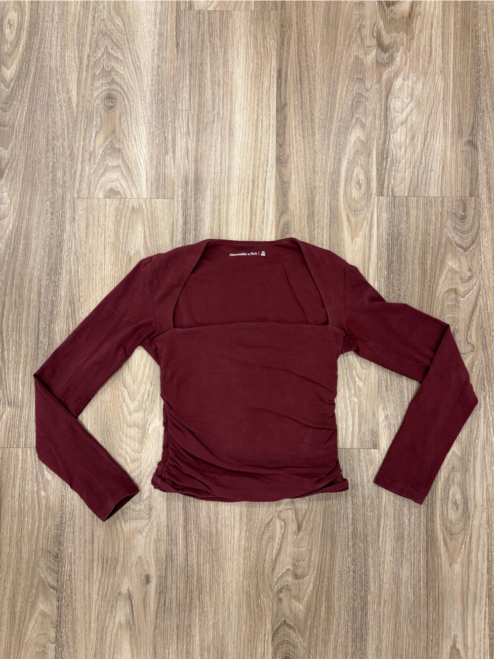 abercrombie maroon square next top